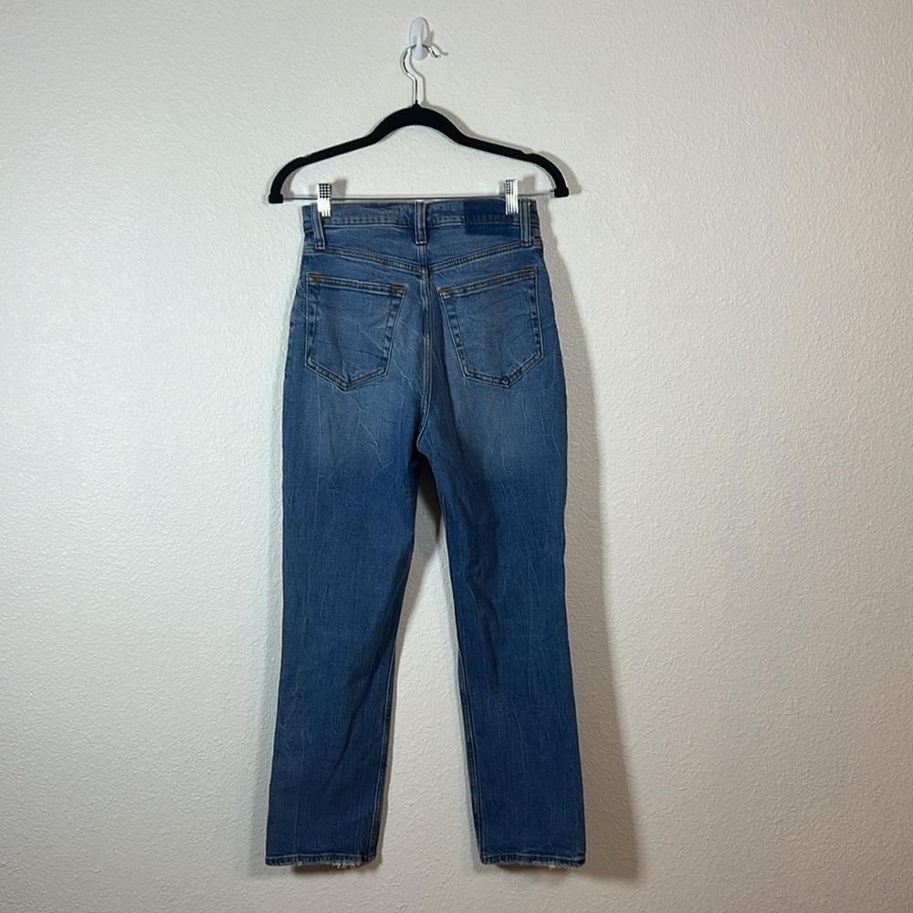 Abercrombie & Fitch Curve Love Ankle Straight Ultra High Rise size 26/2Regular - Picture 5 of 7